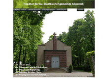 Tablet Screenshot of friedhof-koepenick.de